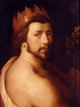 Portrait Of A Man As Apollo, Possibly A Self-Portrait - Cornelis Cornelisz Van Haarlem