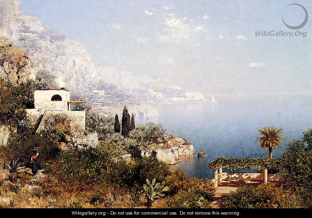 Off The Amalfi Coast - Edmund Berninger