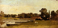 Study Of A River Landscape - John Linnell