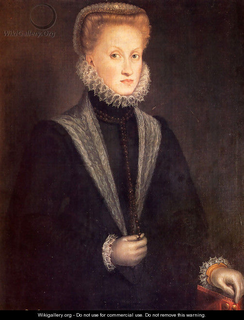 Anne Of Austria, Queen Of Spain - Sofonisba Anguissola