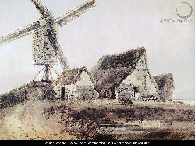 Mill in Essex - Thomas Girtin