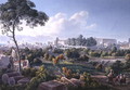 View of the Esquiline Hill, Rome, c.1800 2 - Louis Francois Cassas