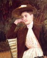 Celeste in a Brown Hat, 1891 - Mary Cassatt