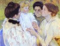 Women Admiring a Child, 1897 - Mary Cassatt