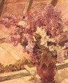 Vase of Lilac, c.1889 - Mary Cassatt