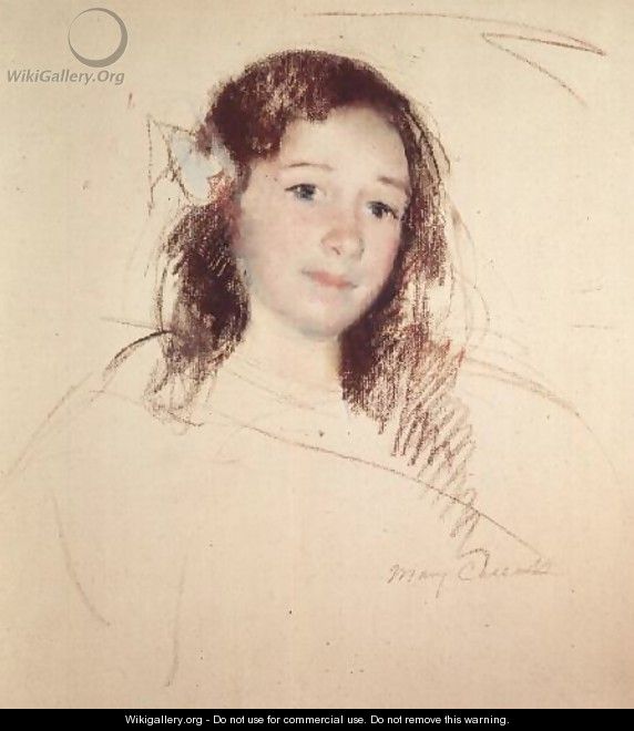 Head of Adele - Mary Cassatt