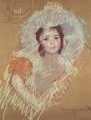 Head of a young girl 3 - Mary Cassatt