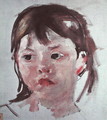 Head of a Young Girl 2 - Mary Cassatt