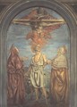 Holy Trinity with St. Jerome - Andrea Del Castagno