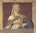 Queen Esther, from the Villa Carducci series of famous men and women, c.1450 - Andrea Del Castagno