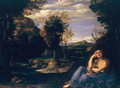 Mary Magdalene in the Desert - Annibale Carracci