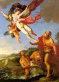 Neptune Pursuing Coronis, 1665-70 - Giulio Carpioni