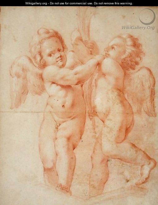 Two Putti - Annibale Carracci