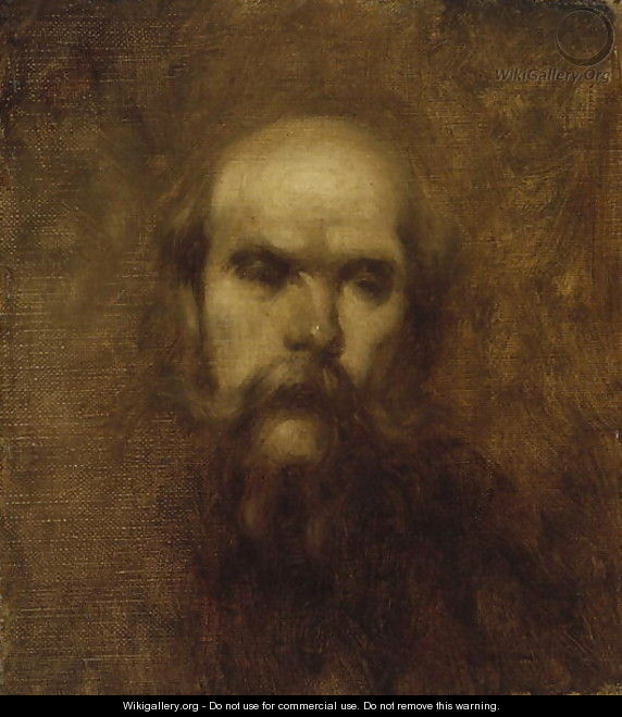 Paul Verlaine, c.1891 - Eugene Carriere