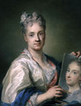 Self Portrait, 1709 - Rosalba Carriera