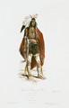 North American Indian, from 'Modes et Costumes Historiques', 1862 - Cartias