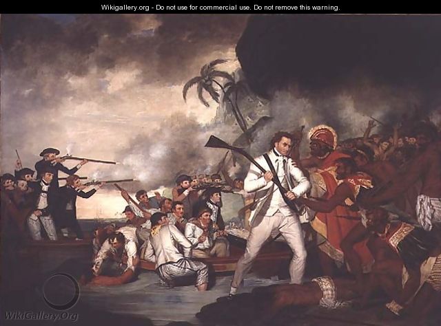 The Death of Captain Cook (1728-79), 1781 - George Carter
