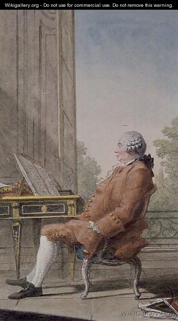 David Hume (1711-76) - Louis (Carrogis) de Carmontelle