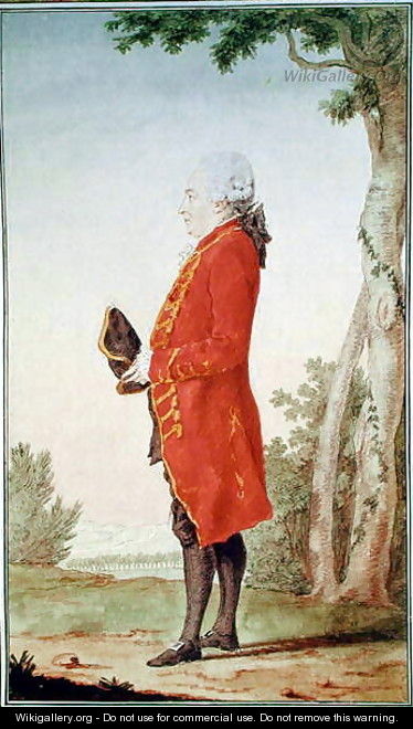 Marquis of Chastellux, 1768 - Louis (Carrogis) de Carmontelle