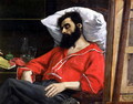 The Convalescent, or The Wounded Man (detail cut by the artist from 