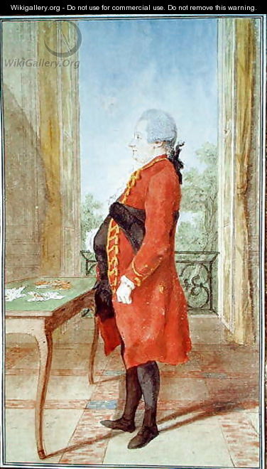 Monsieur le Comte de Blot - Louis (Carrogis) de Carmontelle