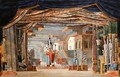 Egyptian Stage Design for Act III of 