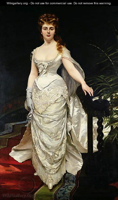 Portrait of Mademoiselle X, 1873 - Carolus (Charles Auguste Emile) Duran