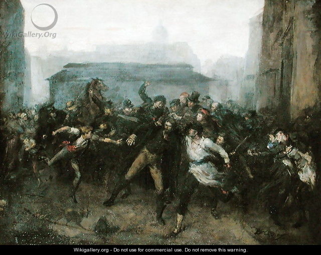 The Spy, Episode of the Siege of Paris, 1871 - Jean-Baptiste Carpeaux