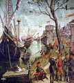 Arrival of St.Ursula during the Siege of Cologne, from the St. Ursula Cycle, 1498 - Vittore Carpaccio