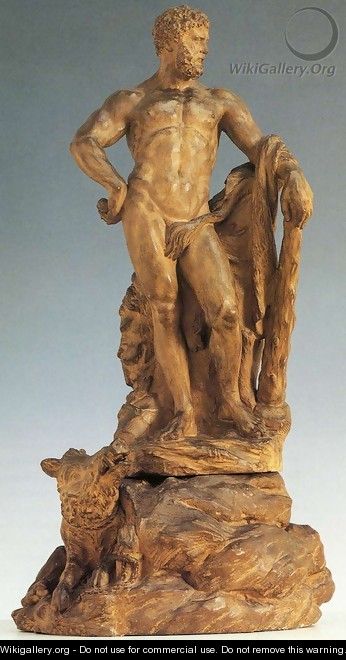 Hercules and the Erymanthian Boar - Laurent Delvaux