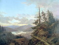 Norwegian Landscape in the Light of the Early Morning, 1863 - Ludvig Eugene Carl XV or Karl