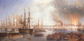 The Bombardment of Sveaborg, 5th August 1855, 1856 - James Wilson Carmichael