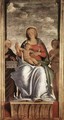 Madonna and Child with Two Angels - (Bartolomeo Suardi) Bramantino
