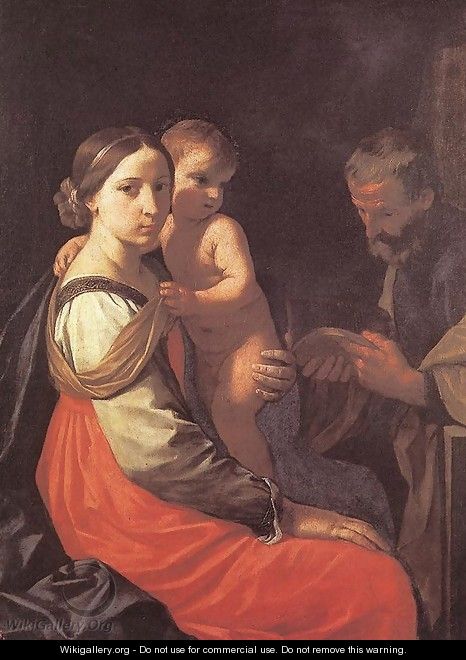 Holy Family - Simone Cantarini (Pesarese)
