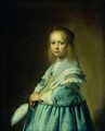 Portrait of a Girl Dressed in Blue - Johannes Cornelisz. Verspronck