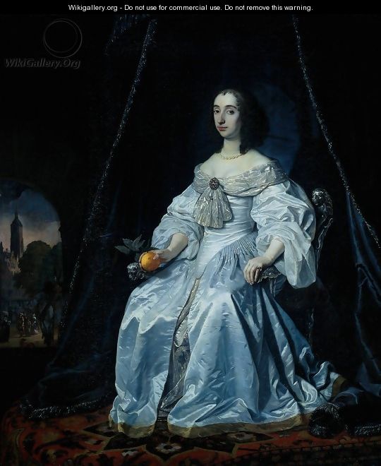 Princess Henrietta Mary Stuart - Bartholomeus Van Der Helst