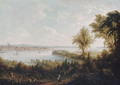 View of the Bay and City of New York from Weehawken - Robert Havell, Jr.