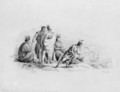Indians Visiting Their Old Hunting Grounds (from Hosack Album) - John Ludlow Morton