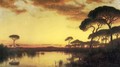 Sunset Glow, Roman Campagna - William Stanley Haseltine