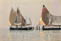 Italian Boats, Venice - William Stanley Haseltine