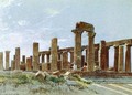 Agrigento (or Temple of Juno Lacinia) - William Stanley Haseltine
