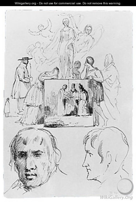 Sketches (from McGuire Scrapbook) - Robert Walter Weir