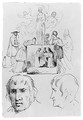 Sketches (from McGuire Scrapbook) - Robert Walter Weir