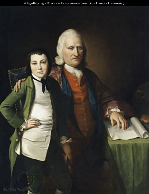 Cadwallader Colden and His Grandson Warren De Lancey - Matthew Pratt