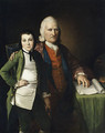 Cadwallader Colden and His Grandson Warren De Lancey - Matthew Pratt