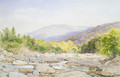 Landscape: View on Catskill Creek - John William Hill