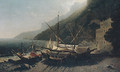View at Amalfi, Bay of Salerno - George Loring Brown