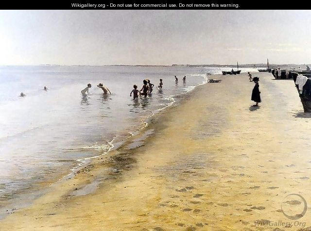 Día de verano en Skagen - Peder Severin Krøyer