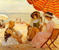 La Plage - Alfred-Victor Fournier