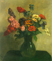 Mixed Summer Flowers - Jacob Simon Hendrik Kever